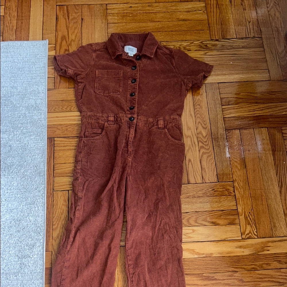 BDG Women's Brown Corduroy Jumpsuit
